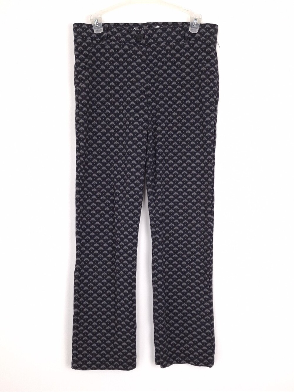 Betabrand Dress Pant Yoga Pant bat print Halloween spooky office goth novelty